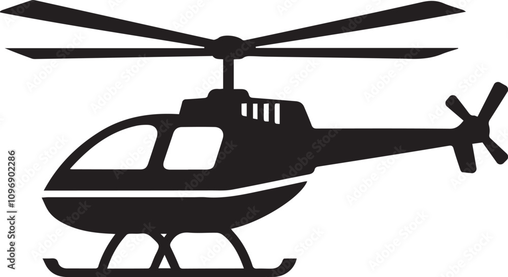 helicopter silhouette vector graphic, copter icon vector illustration. EPS File helicopter silhouette vector graphic, copter icon vector illustration. EPS File