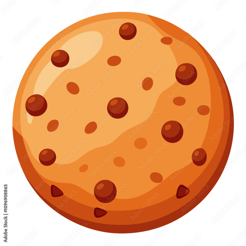 Fototapeta premium baked cookie clipart cartoon Illustration drawing