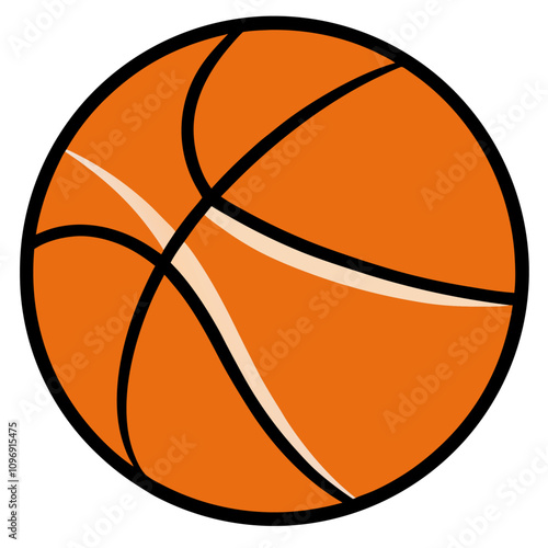 basketball ball clipart cartoon Illustration drawing