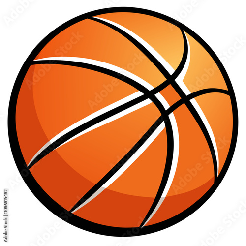 basketball ball clipart cartoon Illustration drawing