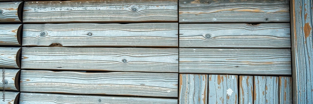 A close-up shot of the weathered wooden facade of an old store, with peeling paint and rustic charm, wooden A close-up shot of the weathered wooden facade of an old store, with peeling paint and rustic charm, wooden