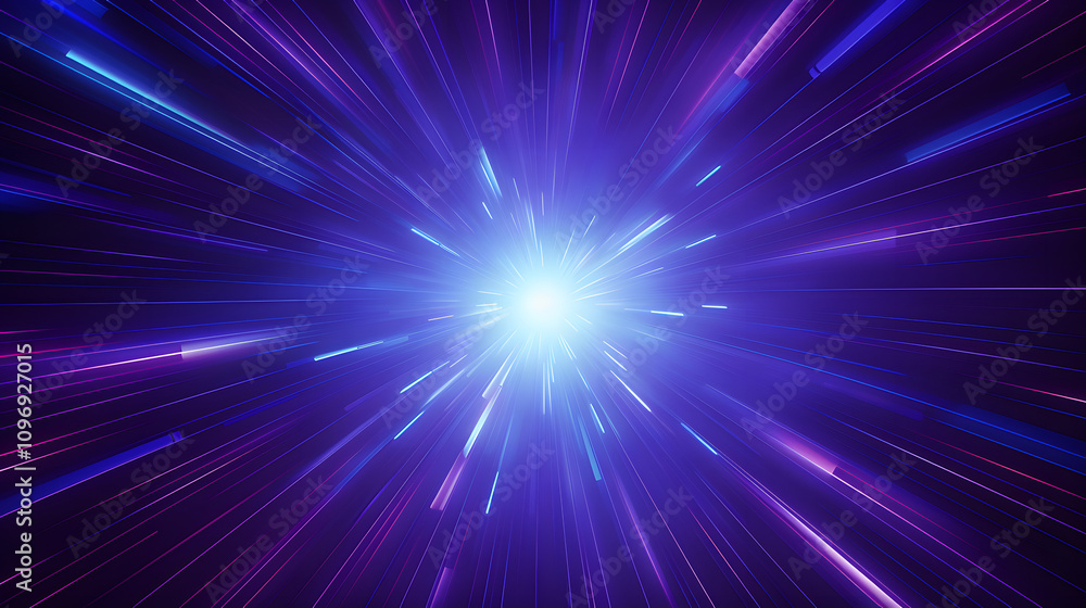Radial blue and pruple light through the tunnel glowing in the darkness for print designs templates, Advertising materials, Email Newsletters, Header webs, e commerce signs retail shopping, advertisem Radial blue and pruple light through the tunnel glowing in the darkness for print designs templates, Advertising materials, Email Newsletters, Header webs, e commerce signs retail shopping, advertisem