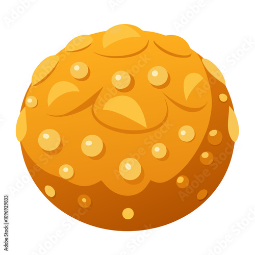 besan ladoo clipart cartoon Illustration drawing