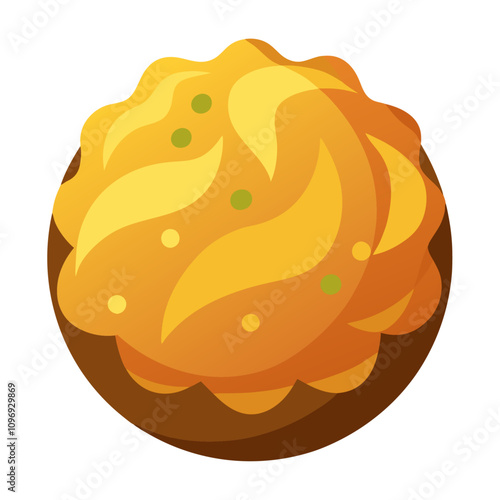 besan ladoo clipart cartoon Illustration drawing