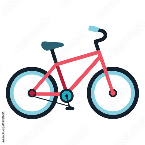 bike clipart cartoon Illustration drawing