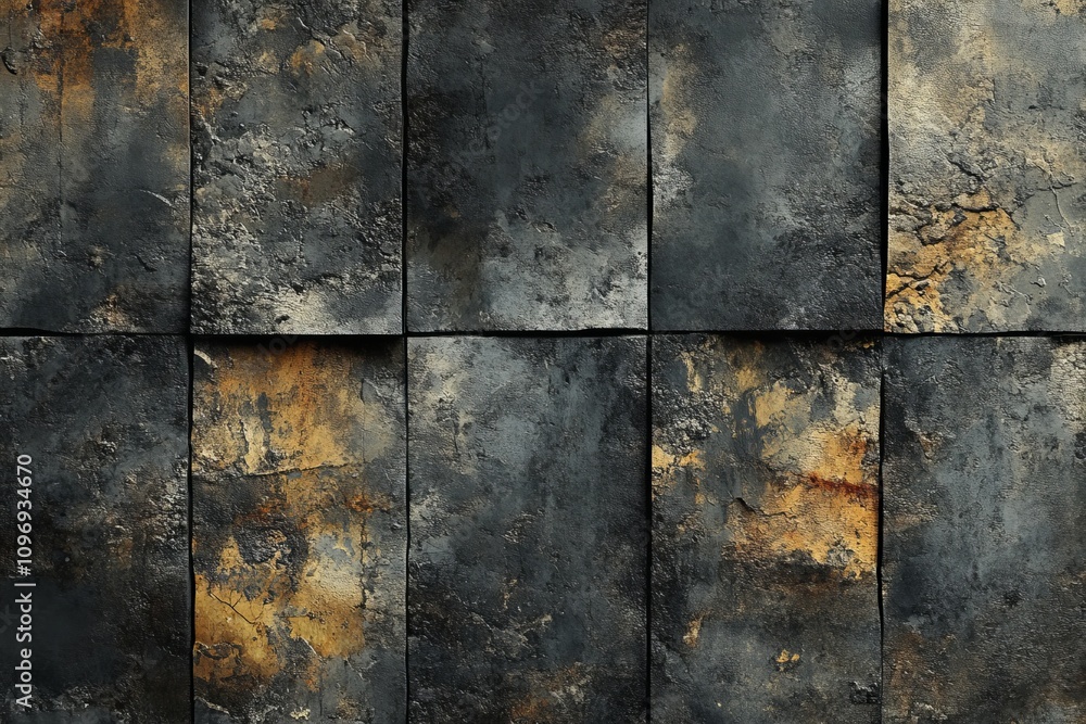 Obraz premium Seamless Textured Wall Surface, Generative AI