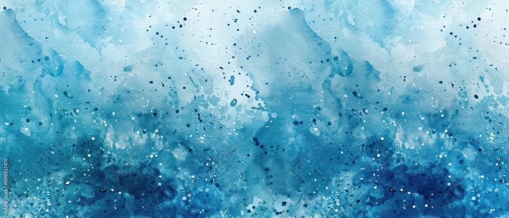 Abstract watercolor design in shades of blue, evoking fluidity and tranquility. Abstract watercolor design in shades of blue, evoking fluidity and tranquility.
