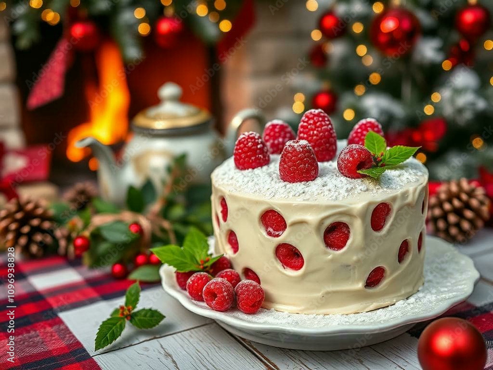 Holiday Magic in Every Slice: Christmas Cake Holiday Magic in Every Slice: Christmas Cake