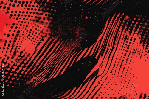 Vibrant Abstract Grunge Dynamic Jersey Background with Red, yellow Dots Color Splash Jersey Design Abstract Grunge Background with Bold Gradient Trendy Sporty Texture Eye-Catching Abstract Grunge Back