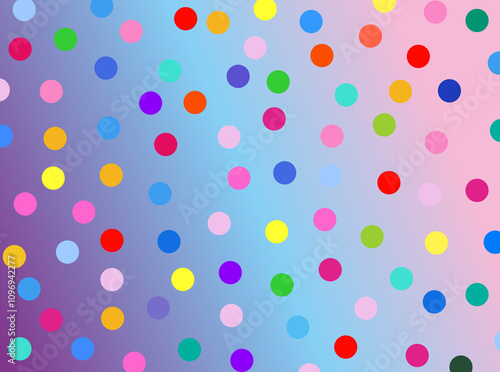 colorful confetti background