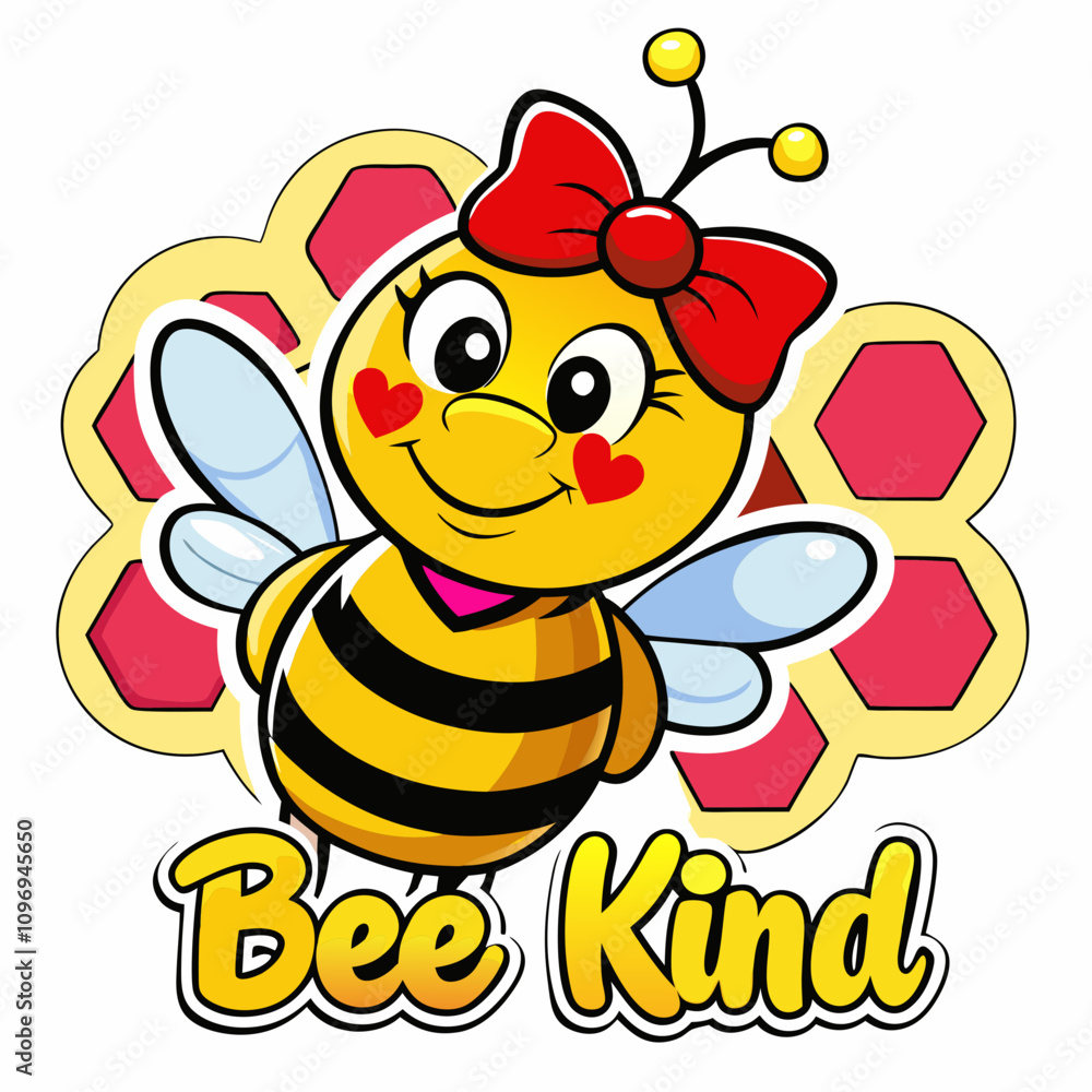 Obraz premium sticker design of be kind