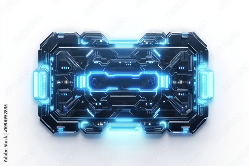 Cyber Monday Futuristic Promo Logo Cyber Monday Futuristic Promo Logo