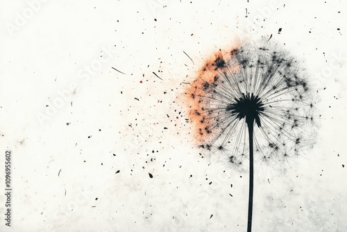 Wallpaper Mural New Year Celebration with Fireworks and Dandelions Torontodigital.ca