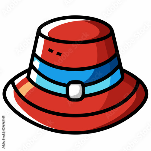 bucket hat clipart cartoon Illustration drawing