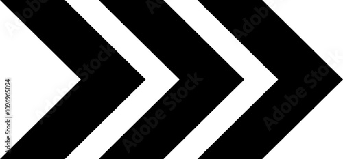 Acceleration arrow icon in flat style.