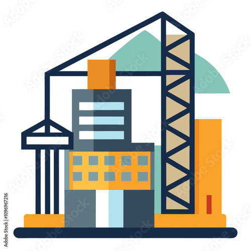 building construction clipart cartoon Illustration drawing