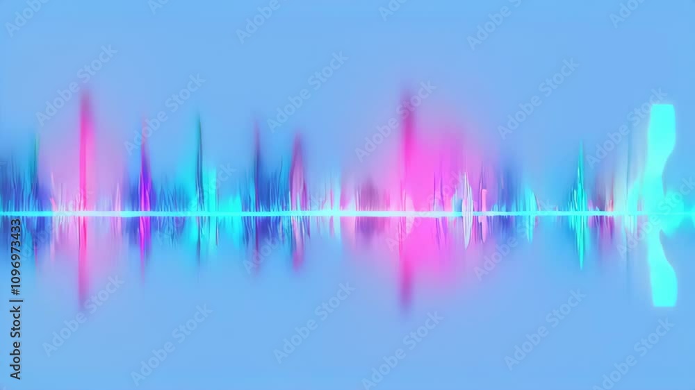 Abstract multicolored equalizer sound wave background theme Abstract multicolored equalizer sound wave background theme