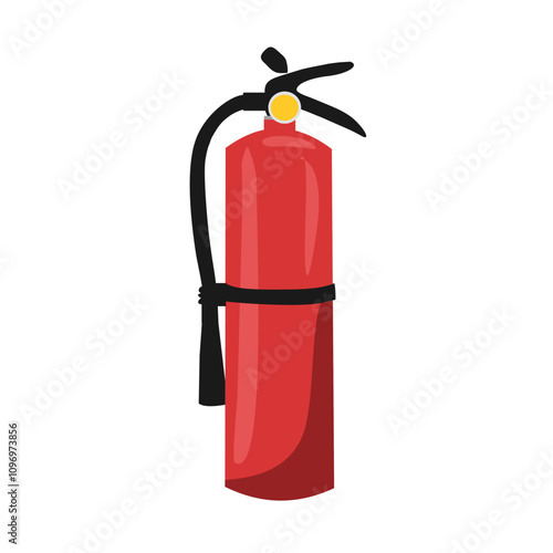 red fire extinguisher