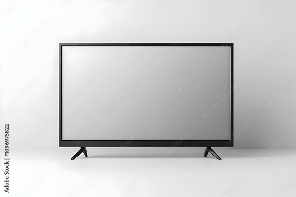 Modern Smart TV 3D Render Modern Smart TV 3D Render