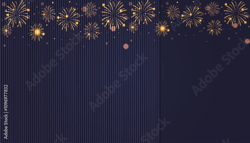 Blue background with solute. For postcards, invitations. Stylish, serious, strict. Vector EPS 10 photo