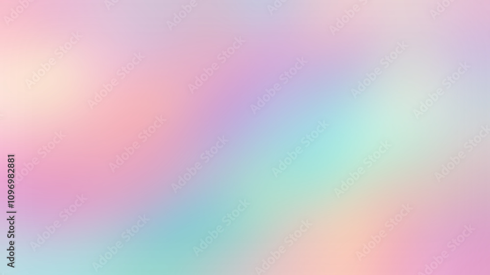 Pastel Rainbow Gradient Background Pastel Rainbow Gradient Background