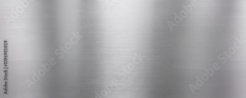 Polished Silver Plate A Smooth Stainless Metal Texture 