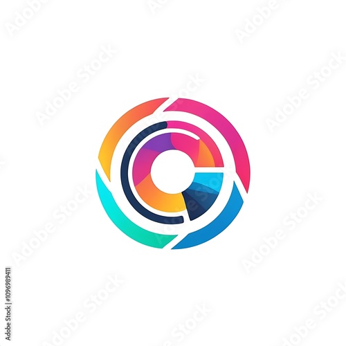 Free Download Creative logo design icon, colorful symbol for business branding. Professional logo. isolated on white background - GFXLoad