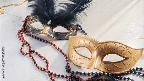 Masks, Beads, and Feathers
