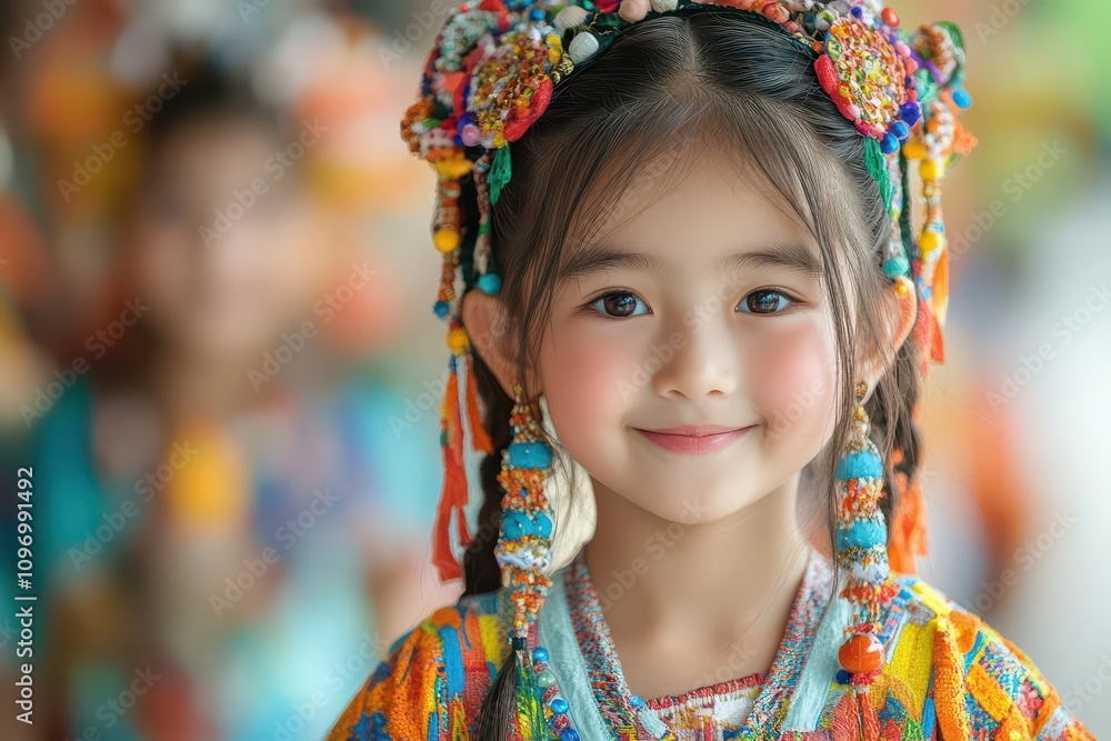 children in traditional chinese attire joyfully participate in cultural activities, celebrating their heritage with bright smiles and vibrant colors children in traditional chinese attire joyfully participate in cultural activities, celebrating their heritage with bright smiles and vibrant colors