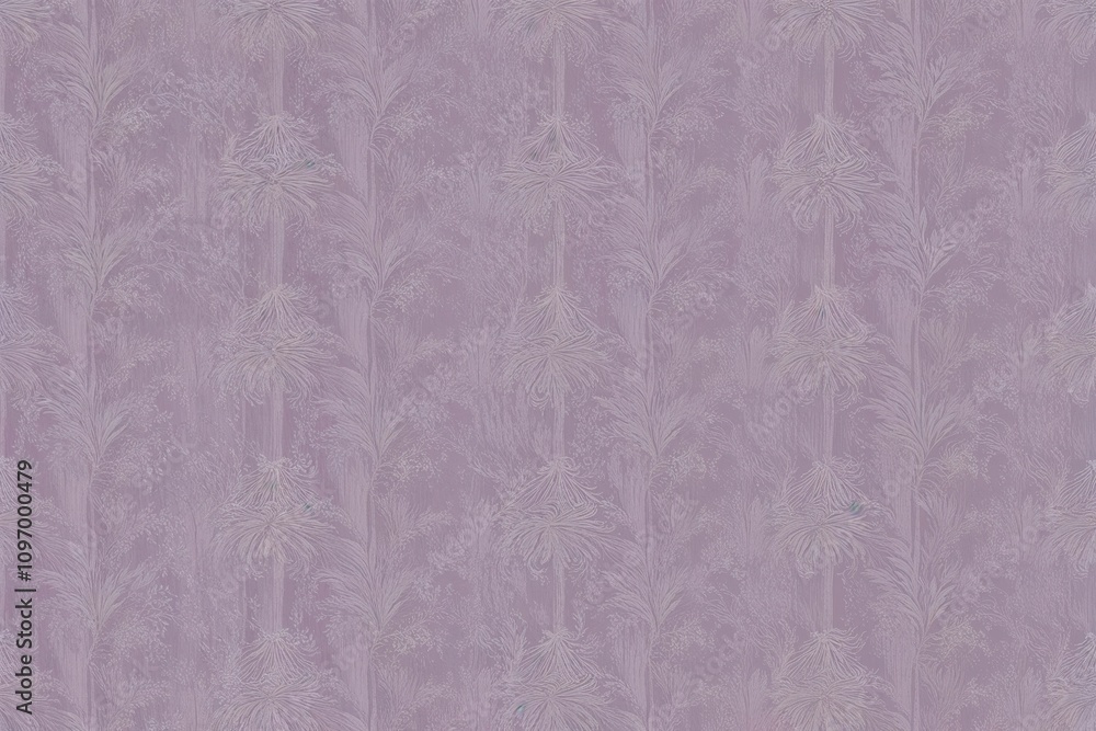 Fototapeta premium Subtle Lavender Textured Wallpaper Background with Intricate Patterns for Artistic Projects