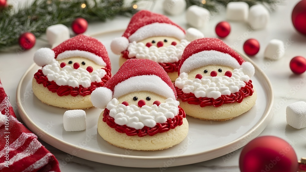 christmas cupcakes on a plate christmas cupcakes on a plate