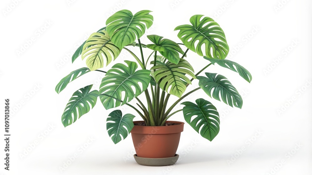 Fototapeta premium plant in a pot
