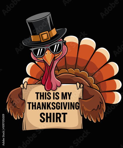 This my thanks giving shirt, funny illustration