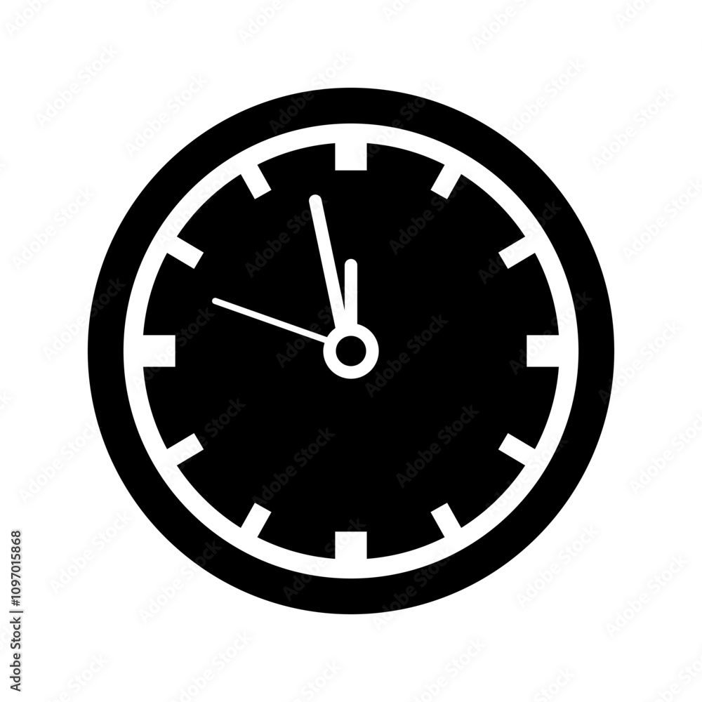 Clock icon set. For mobile concept and web design. vector illustration Clock icon set. For mobile concept and web design. vector illustration