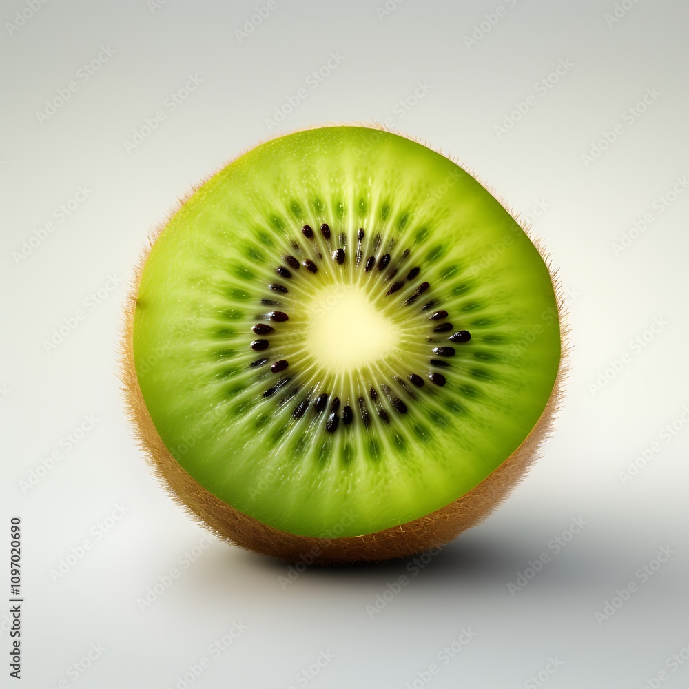 Kiwi Fruit Isolated Against a Plain Background
Kiwi Fruit Isolated Against a Plain Background