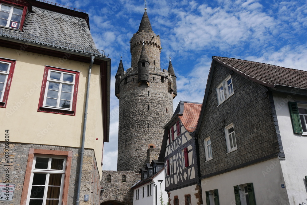 Adolfsturm auf der Burg Friedberg in Hessen Adolfsturm auf der Burg Friedberg in Hessen