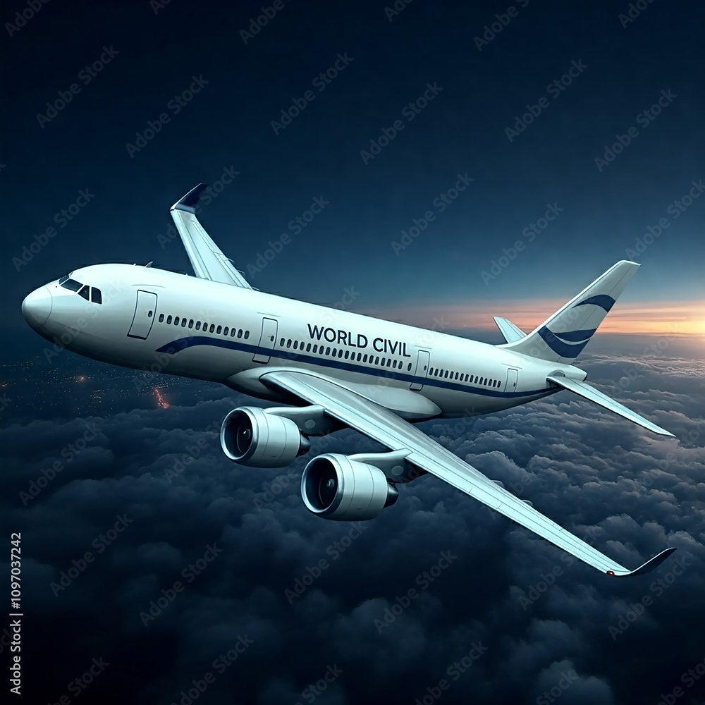 Fototapeta premium International Civil Aviation Day