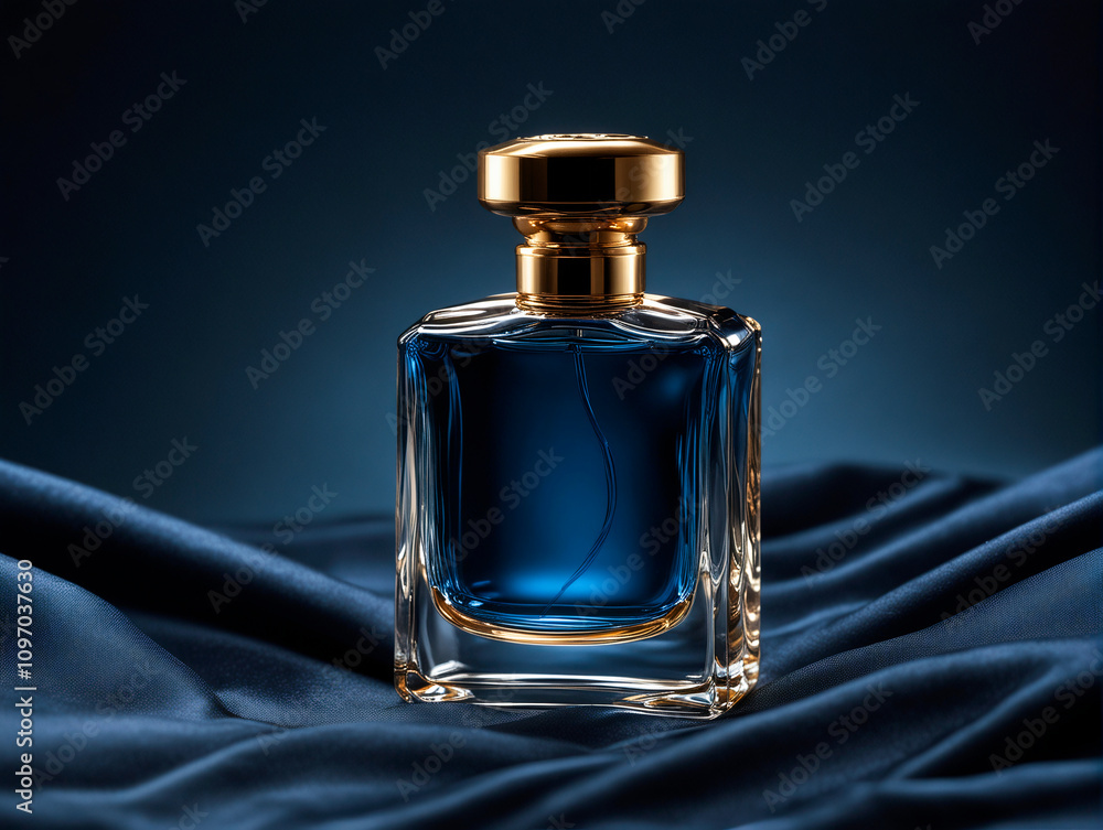 template perfume bottle close up with contrast light template perfume bottle close up with contrast light