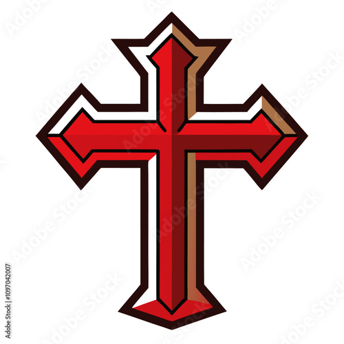 Christian cross catholic religion clipart cartoon Illustration drawing photo