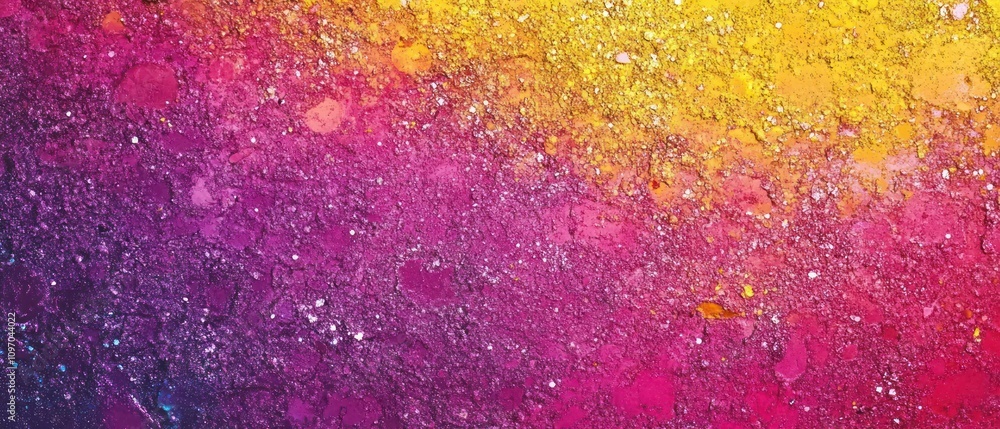 Fototapeta premium Vibrant Colorful Powder Gradient Texture Background