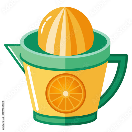 citrus juicer clipart cartoon Illustration drawing