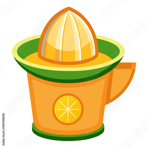 citrus juicer clipart cartoon Illustration drawing
