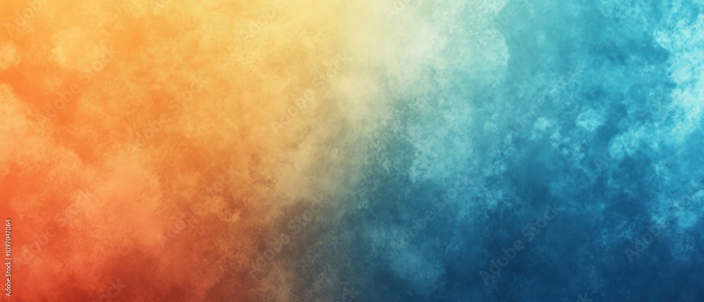 Obraz premium Abstract Orange And Blue Textured Background
