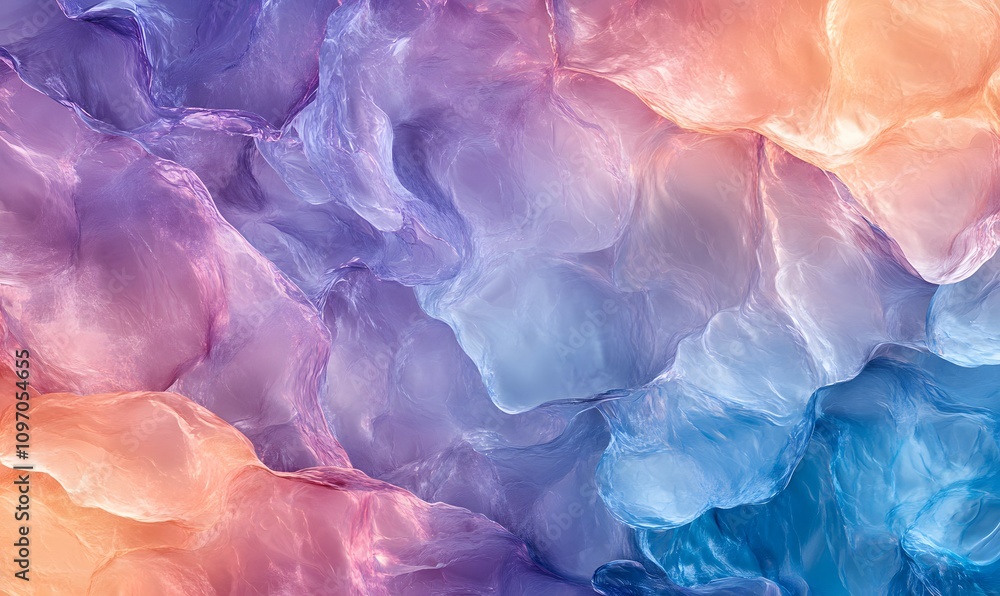 A seamless iridescent opal texture blending rich, translucent colors and smooth gradients A seamless iridescent opal texture blending rich, translucent colors and smooth gradients