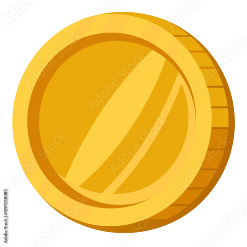 coin gold money clipart cartoon Illustration drawing