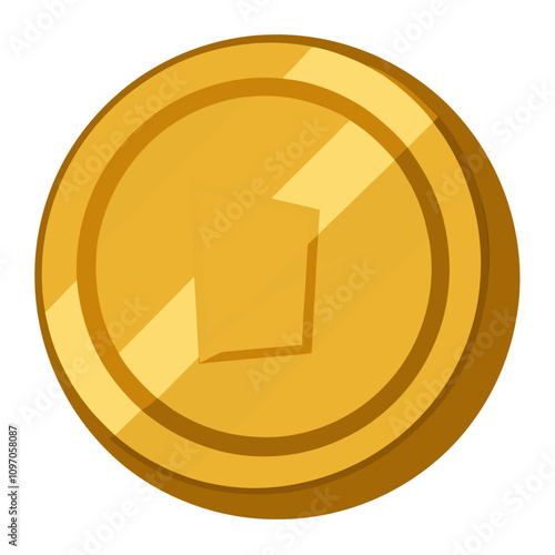 coin gold money clipart cartoon Illustration drawing