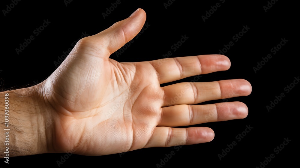 Human Hand Isolated Displaying Done Gesture with Clear and Confident Pose
Human Hand Isolated Displaying Done Gesture with Clear and Confident Pose
