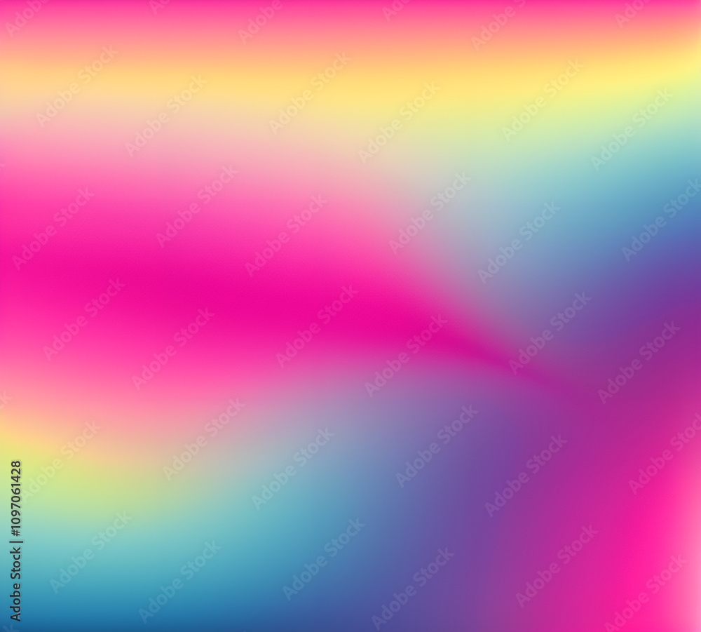 Fototapeta premium Wave of mixed beautiful gradient colors. smooth transitions. composition and leaking light exposure. Rainbow background. Modern design template. High quality 8k. generative ai 