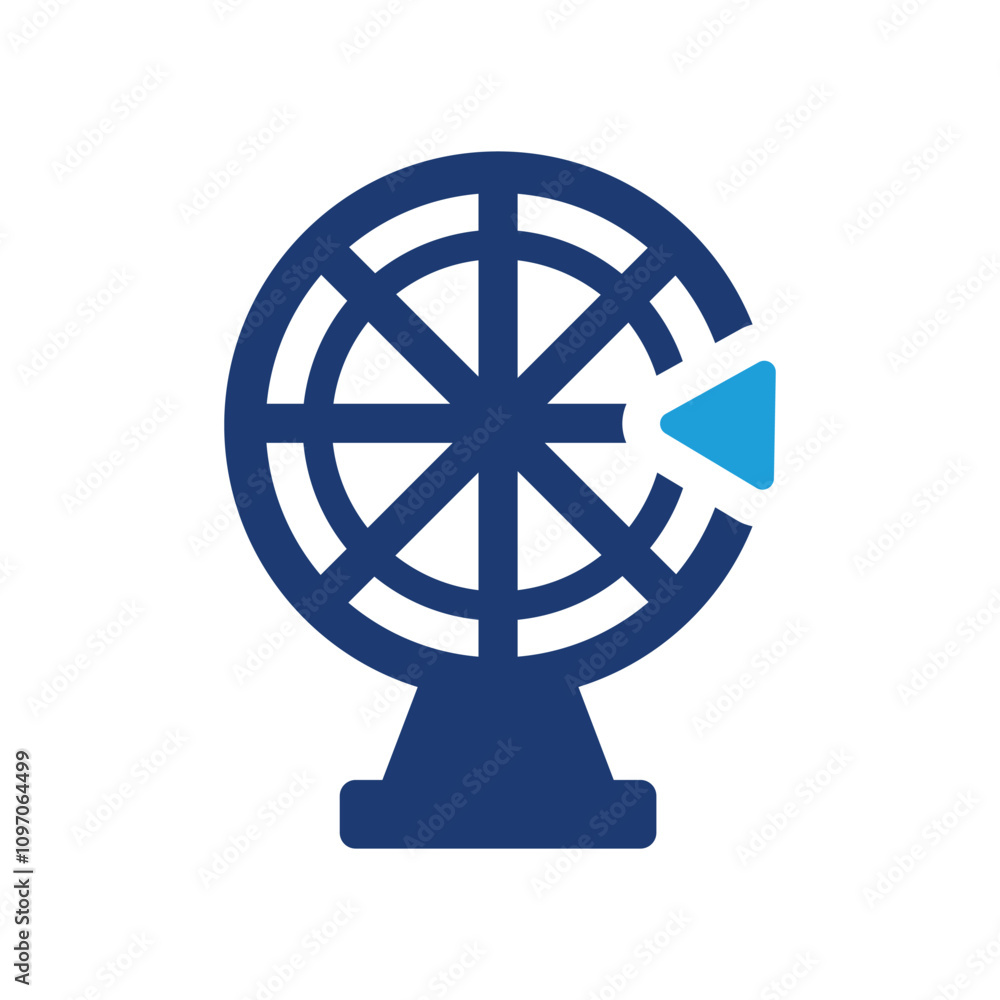 Wheel of fortune icon