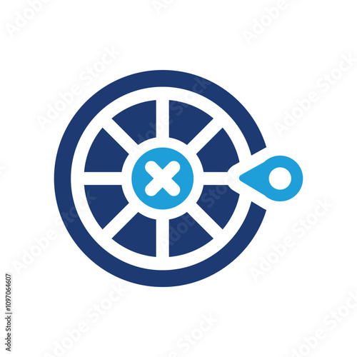 Spin lose icon